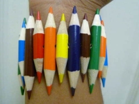 instructables Color Pencil Bracelet